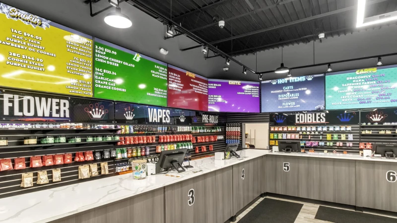 Cheektowaga New York cannabis dispensary storefront