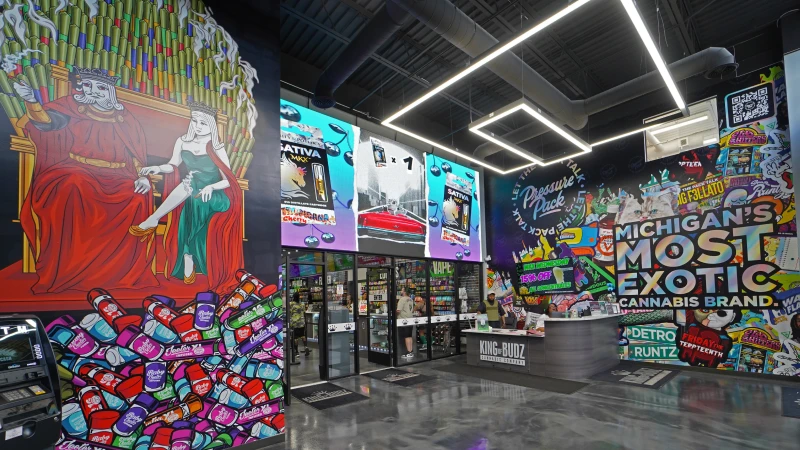 Inkster Michigan cannabis dispensary storefront